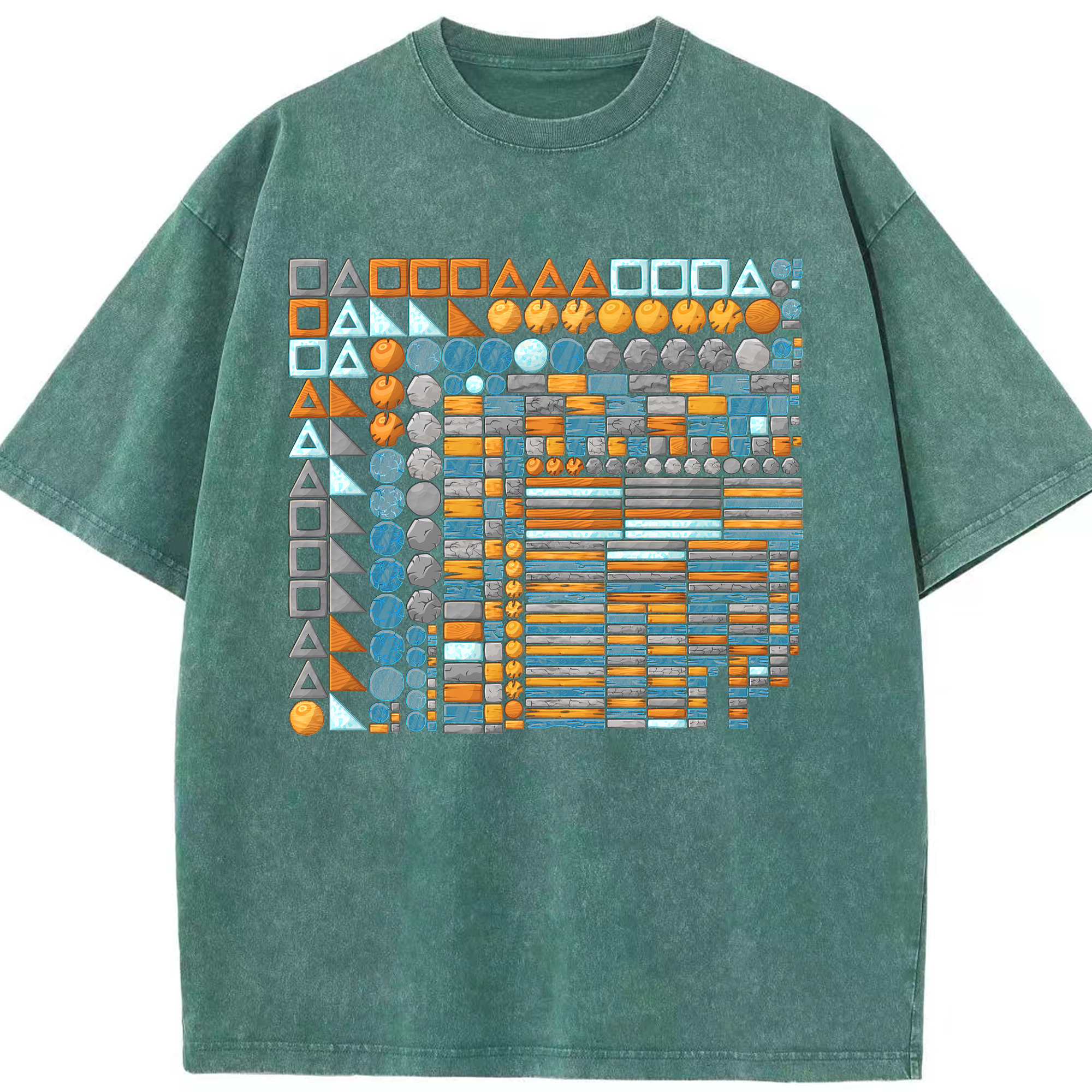 （画像用） Angry Birds アングリーバード 綿100% ヴィンテージ風 半袖Tシャツ（フロントプリント）